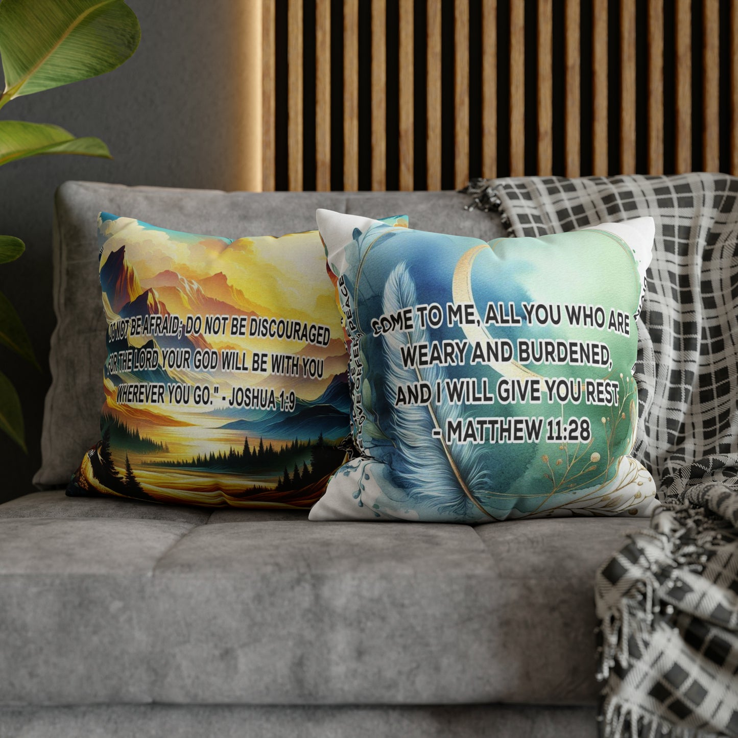 Serenity & Strength Square Pillowcase