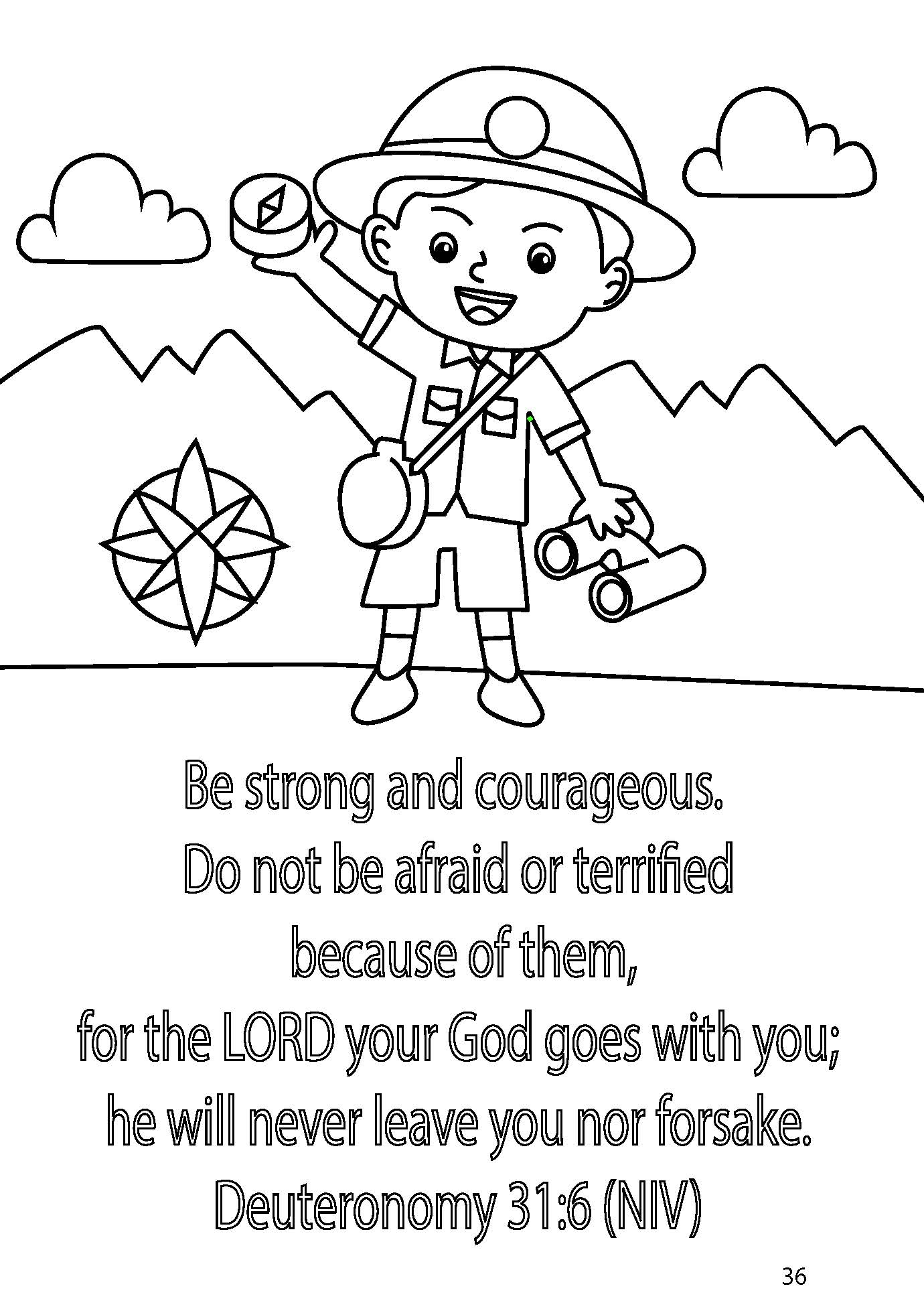 Scripted Mind Colors of Wisdom Coloring Book for Children: 46 Pages of Engaging Images and Inspiring Scriptures – An Artistic Journey of Faith, Psychology, and Creativity