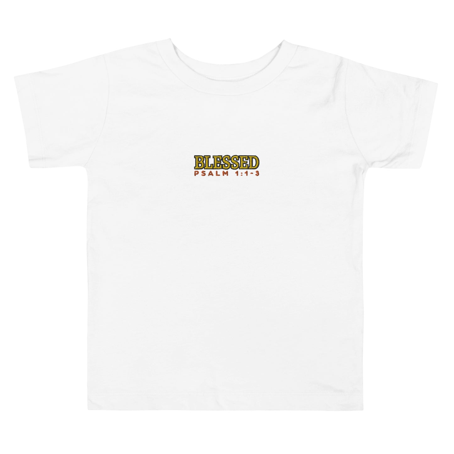 Toddler Short Sleeve Tee - "Blessed"