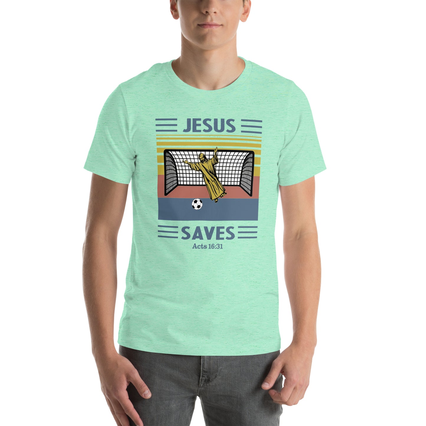 Jesus saves Unisex T-shirt
