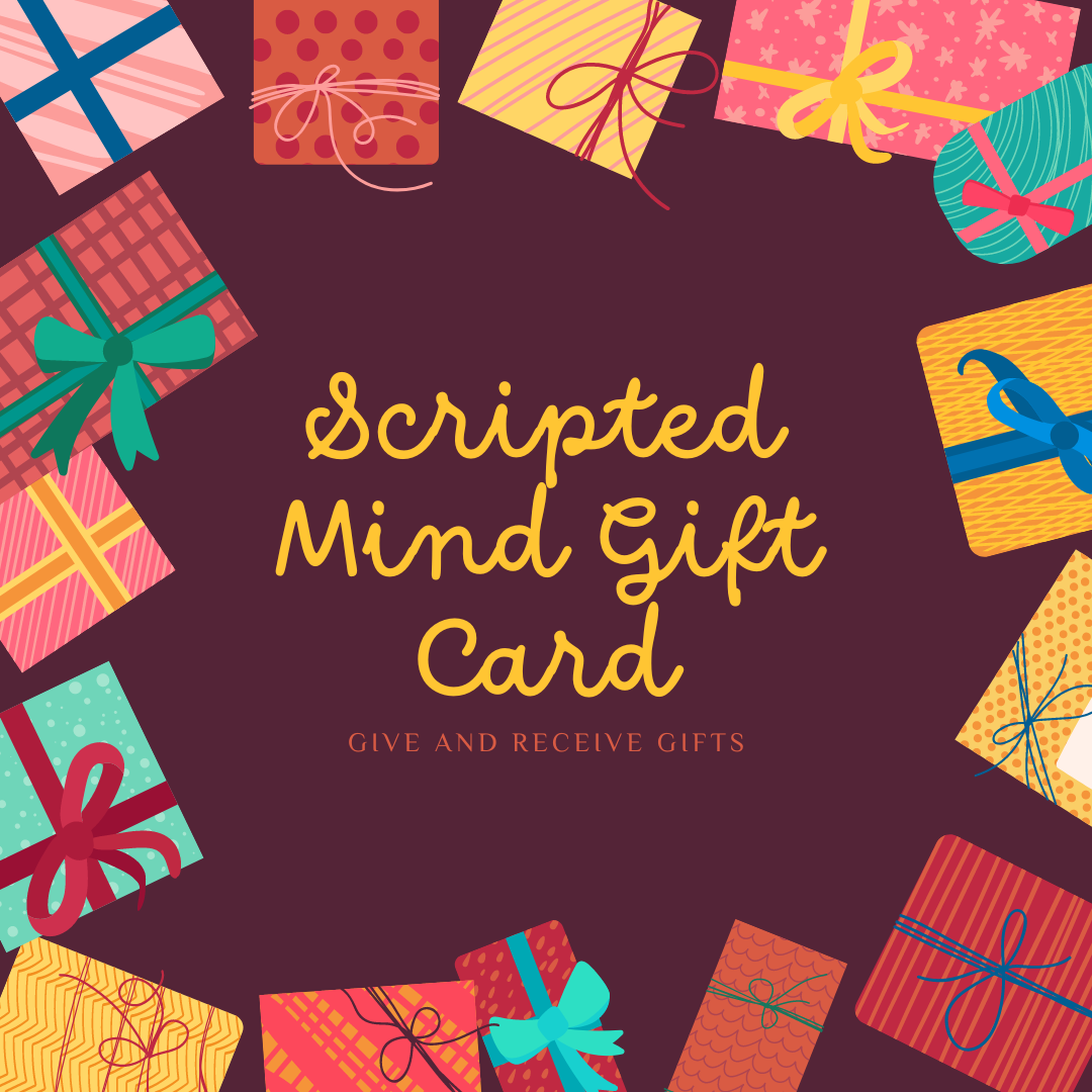 Scripted Mind Gift Cards: The Perfect Gift for Personal and Spiritual Growth
