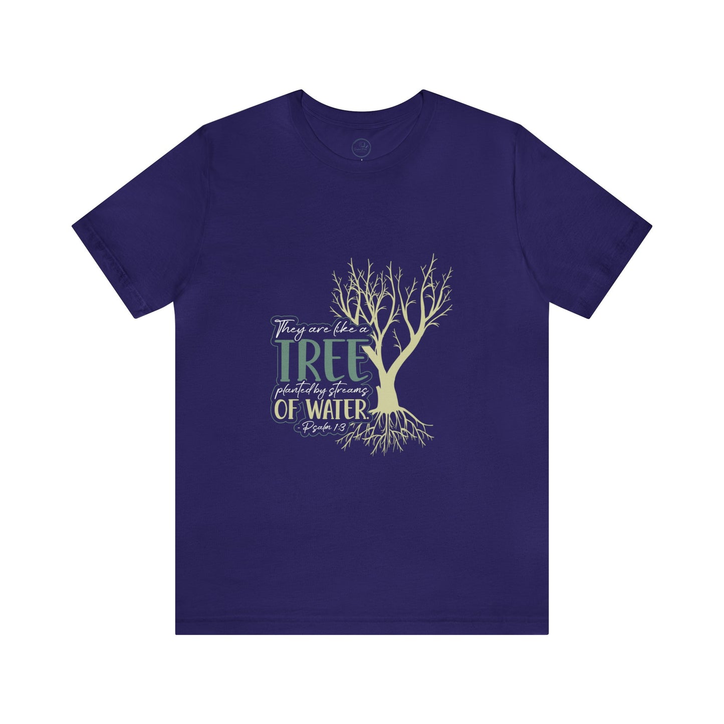 "Rooted in Faith" - Unisex Jersey Short Sleeve Tee