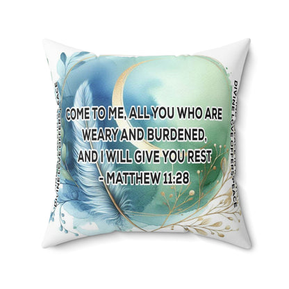 Serenity & Strength Square Pillow