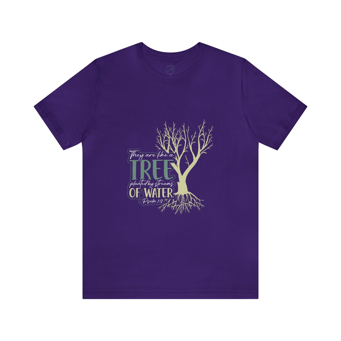 "Rooted in Faith" - Unisex Jersey Short Sleeve Tee