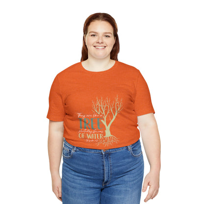 "Rooted in Faith" - Unisex Jersey Short Sleeve Tee