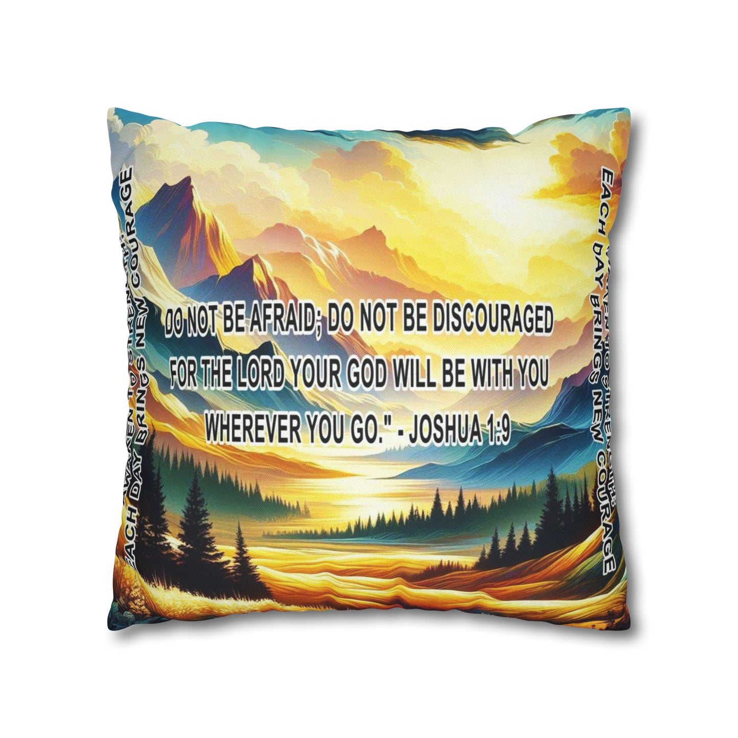 Serenity & Strength Square Pillowcase
