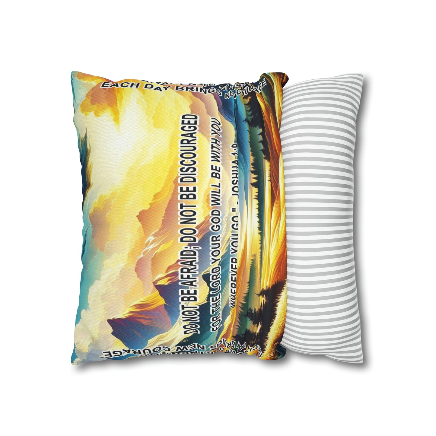 Serenity & Strength Square Pillowcase