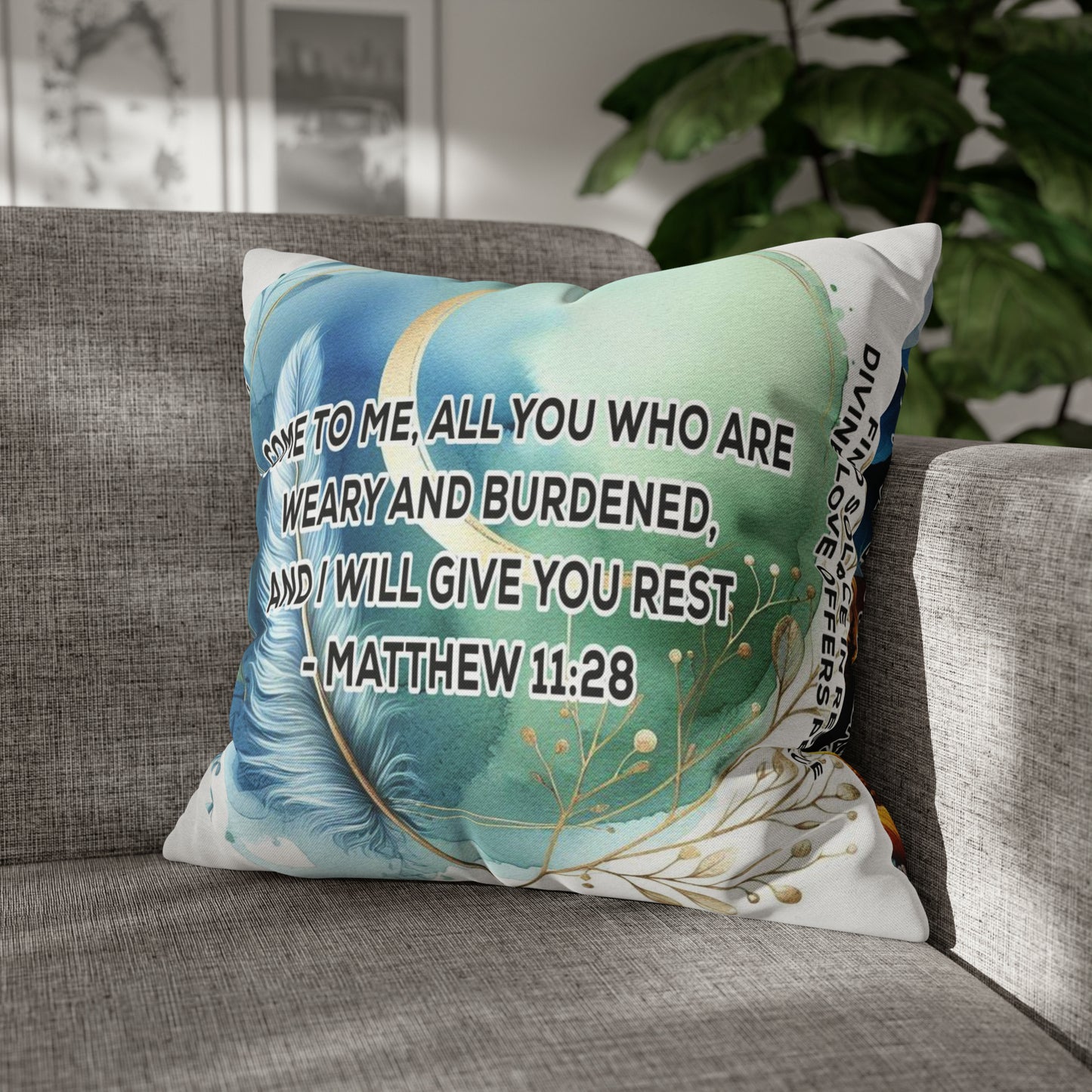 Serenity & Strength Square Pillowcase