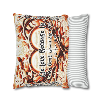 Eternal Embrace Square Pillowcase