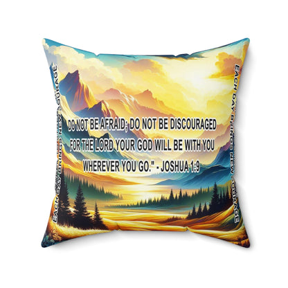 Serenity & Strength Square Pillow