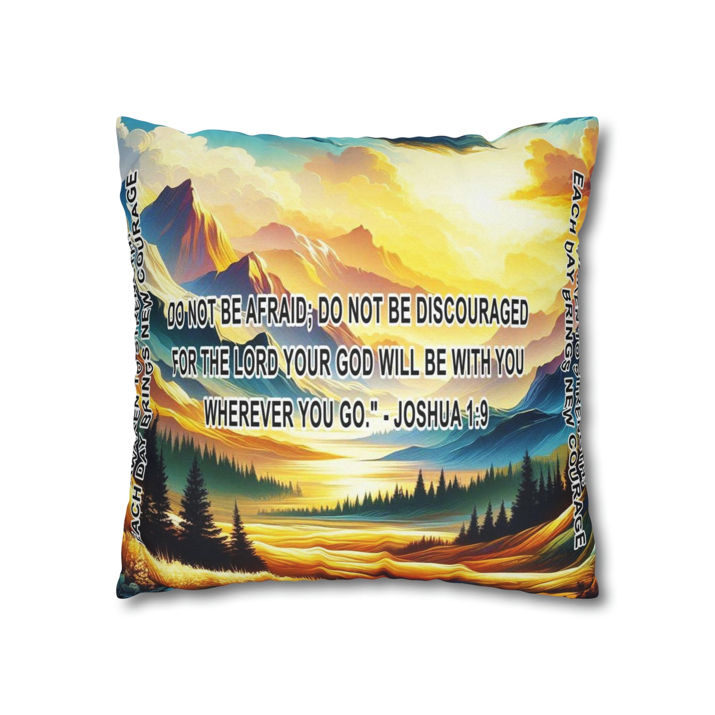 Serenity & Strength Square Pillowcase