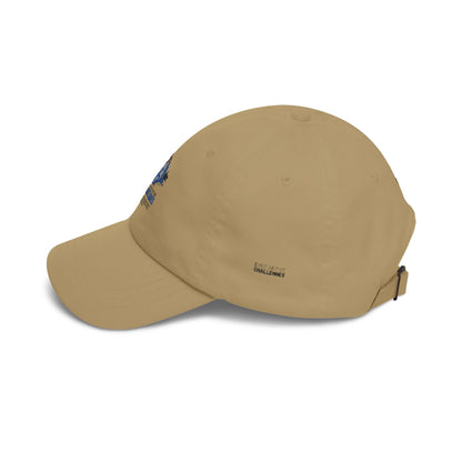 Mountains Dad Cap — 'I Live for the Mountains' Embroidered Hiking Hat