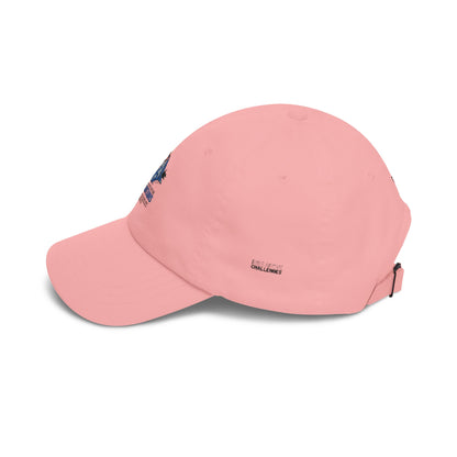 Mountains Dad Cap — 'I Live for the Mountains' Embroidered Hiking Hat