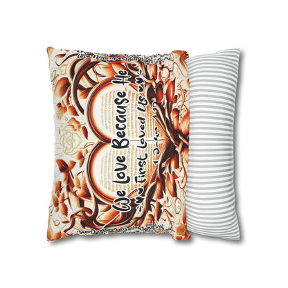 Eternal Embrace Square Pillowcase