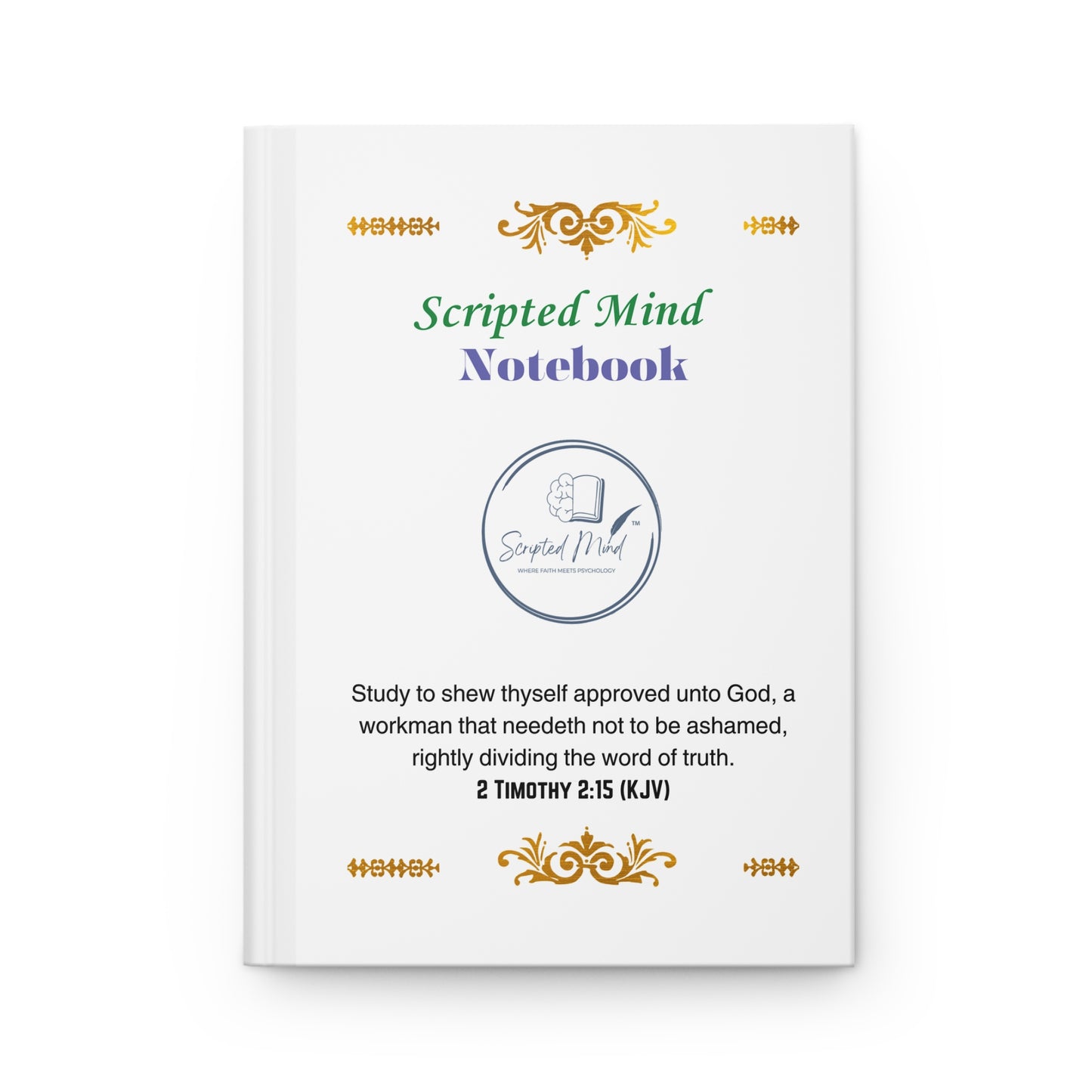 Scripted Mind Notebook - Matte Hardcover