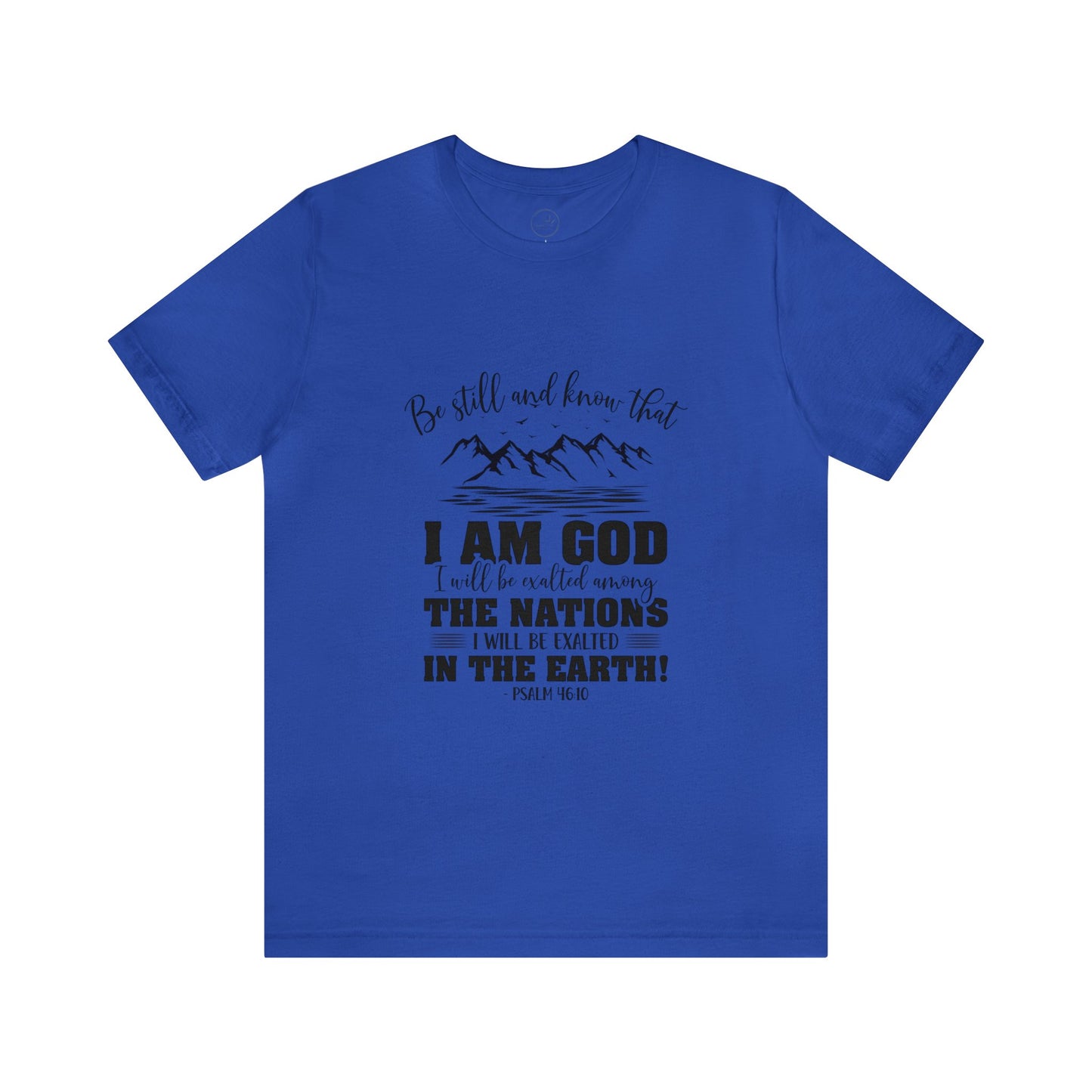 "Stillness in the Divine" - Unisex Jersey Short Sleeve Tee
