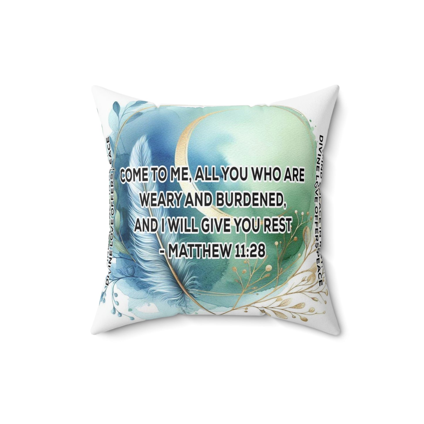 Serenity & Strength Square Pillow