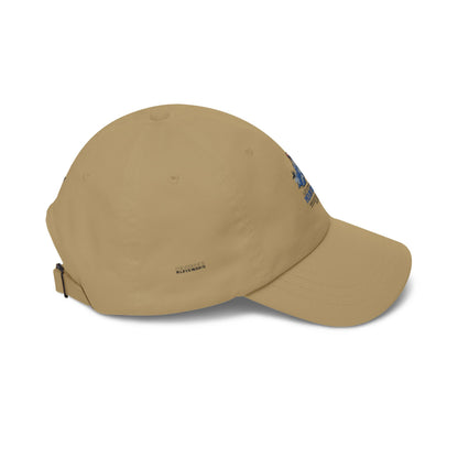 Mountains Dad Cap — 'I Live for the Mountains' Embroidered Hiking Hat