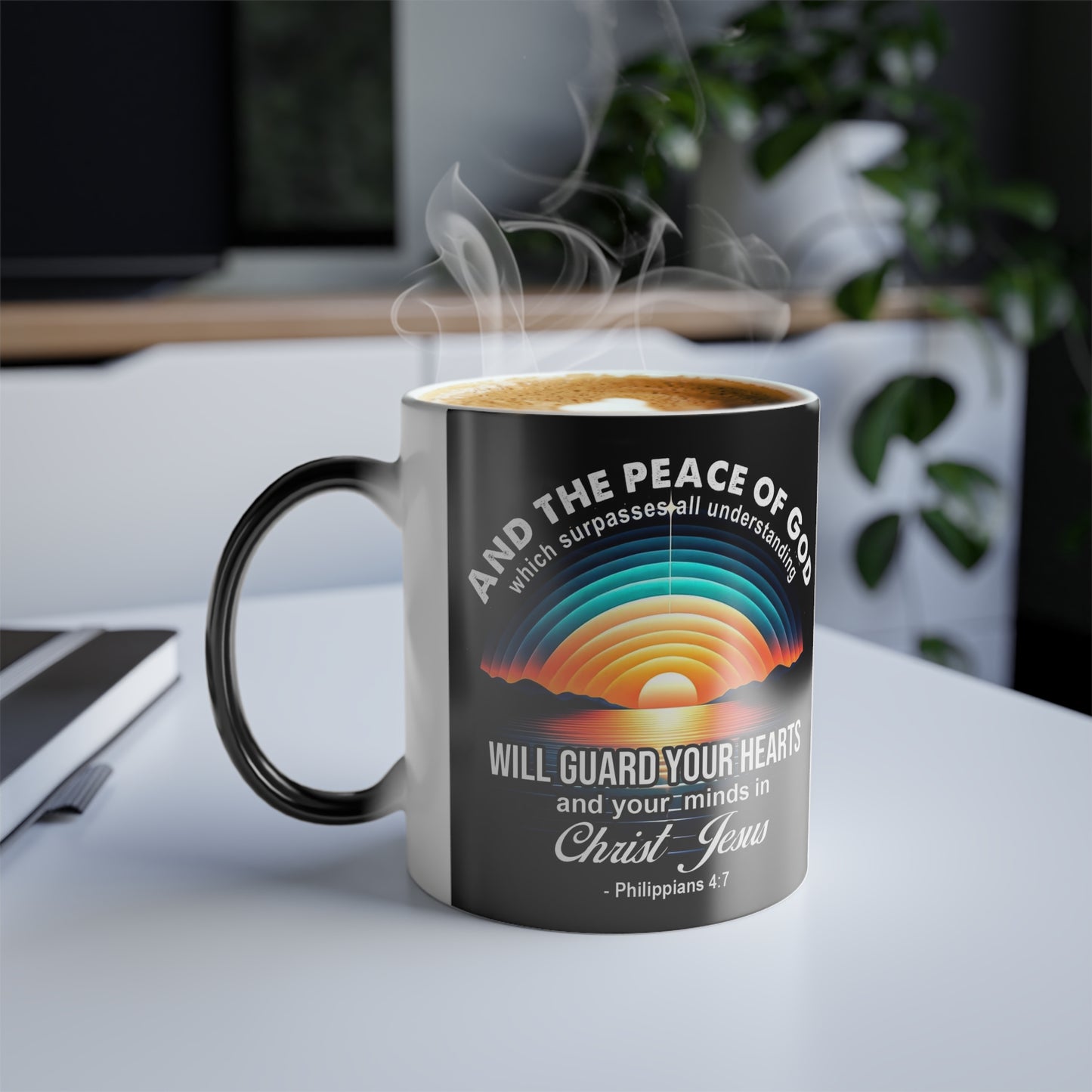 "Serenity in Every Sip" - Color Morphing Mug