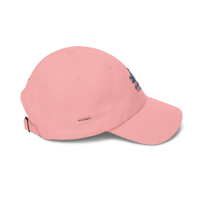 Mountains Dad Cap — 'I Live for the Mountains' Embroidered Hiking Hat