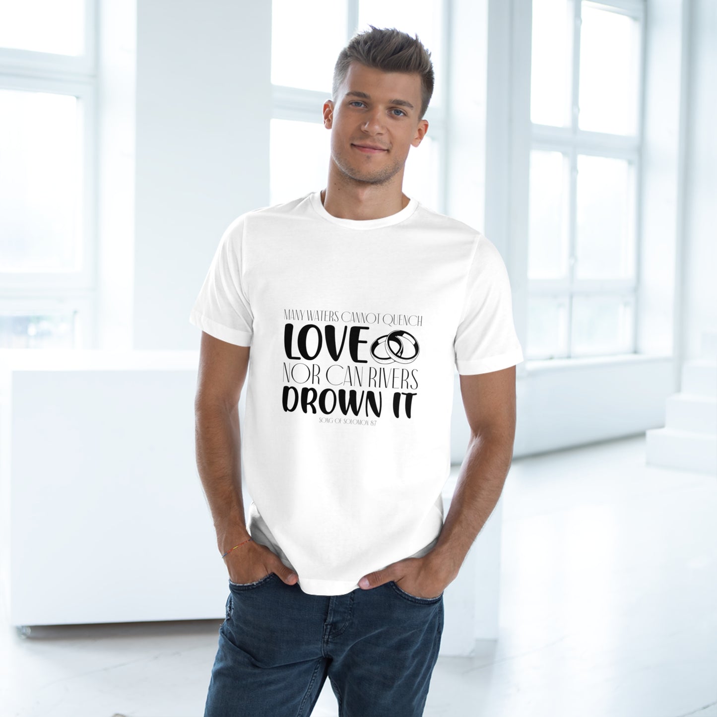 "Unquenchable Love" - Unisex Deluxe T-shirt