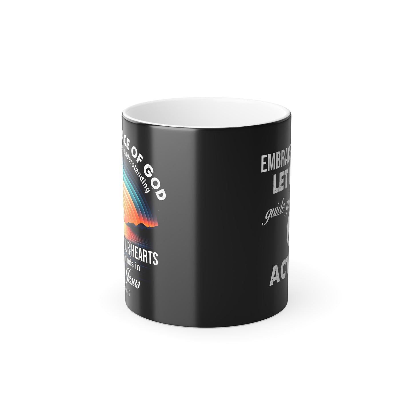 "Serenity in Every Sip" - Color Morphing Mug
