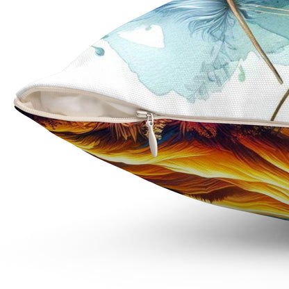 Serenity & Strength Square Pillow