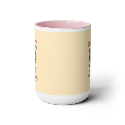 "Unity in Love" Two-Tone Ceramic Mug