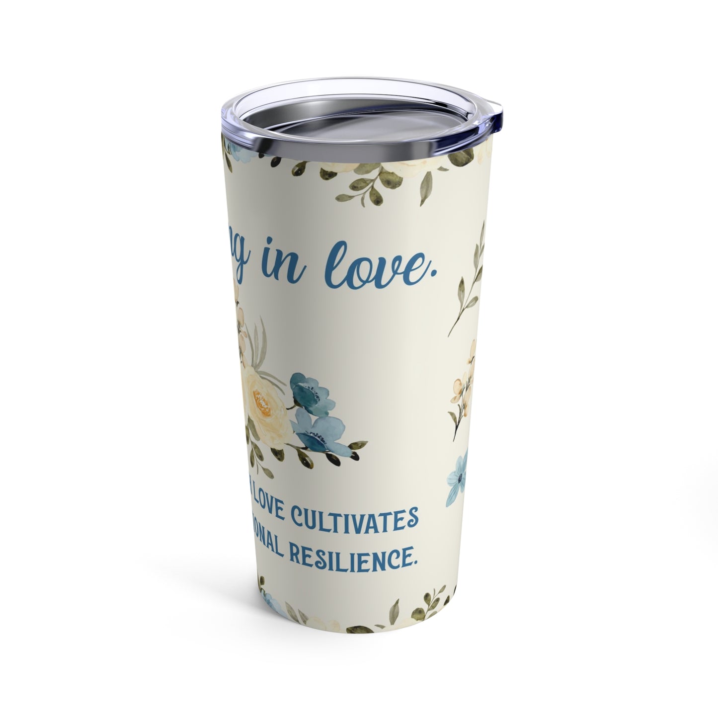 "Love in Action" - Stainless Steel Tumbler