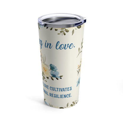 "Love in Action" - Stainless Steel Tumbler