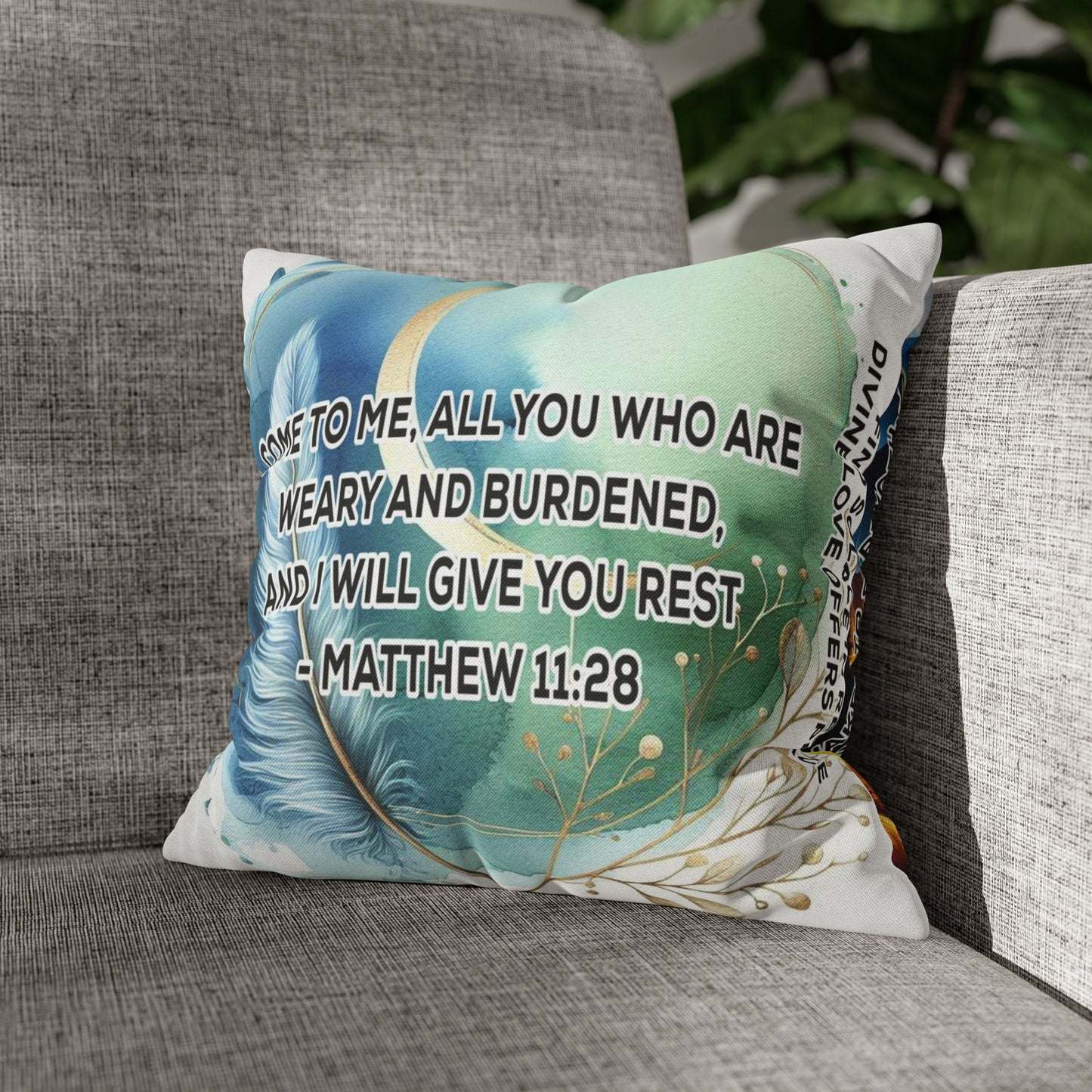 Serenity & Strength Square Pillowcase