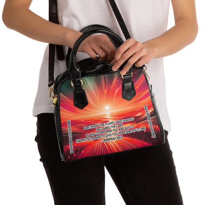 Purposeful Journey Shoulder Handbag