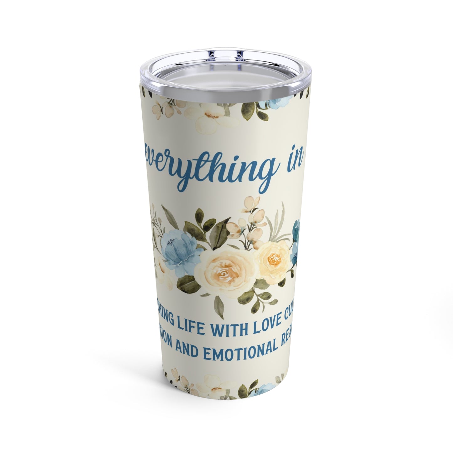 "Love in Action" - Stainless Steel Tumbler