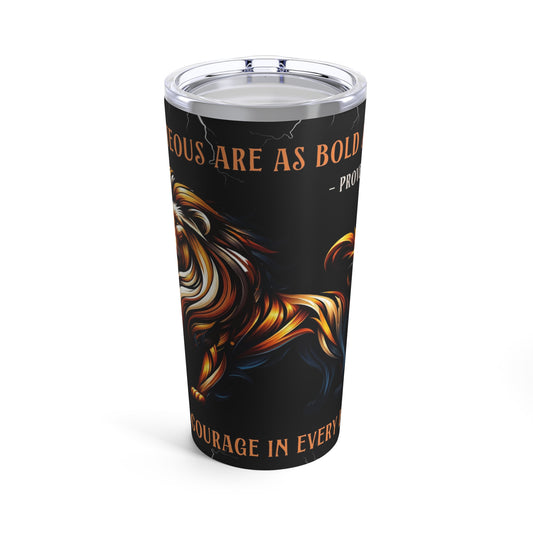 "Boldness in Every Sip" - Stainless steel Tumbler