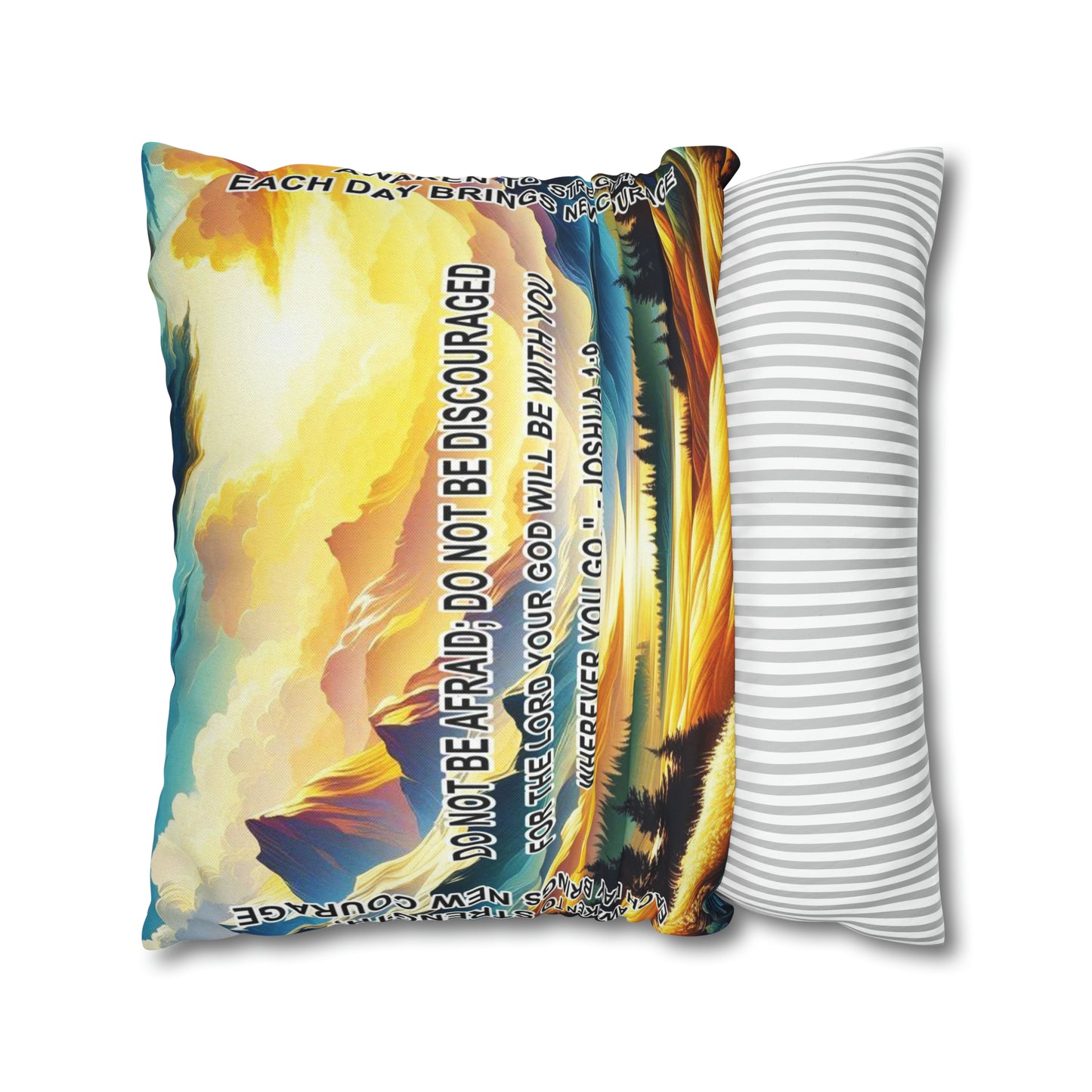 Serenity & Strength Square Pillowcase