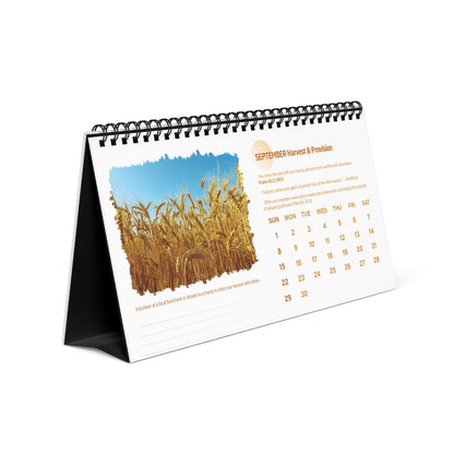 Scripted Mind Monthly Insights Desk Calendar
