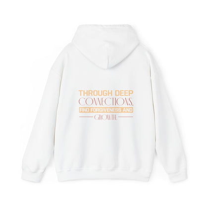 "Embrace Love, Foster Growth" -  Unisex Heavy Blend™ Hooded Sweatshirt