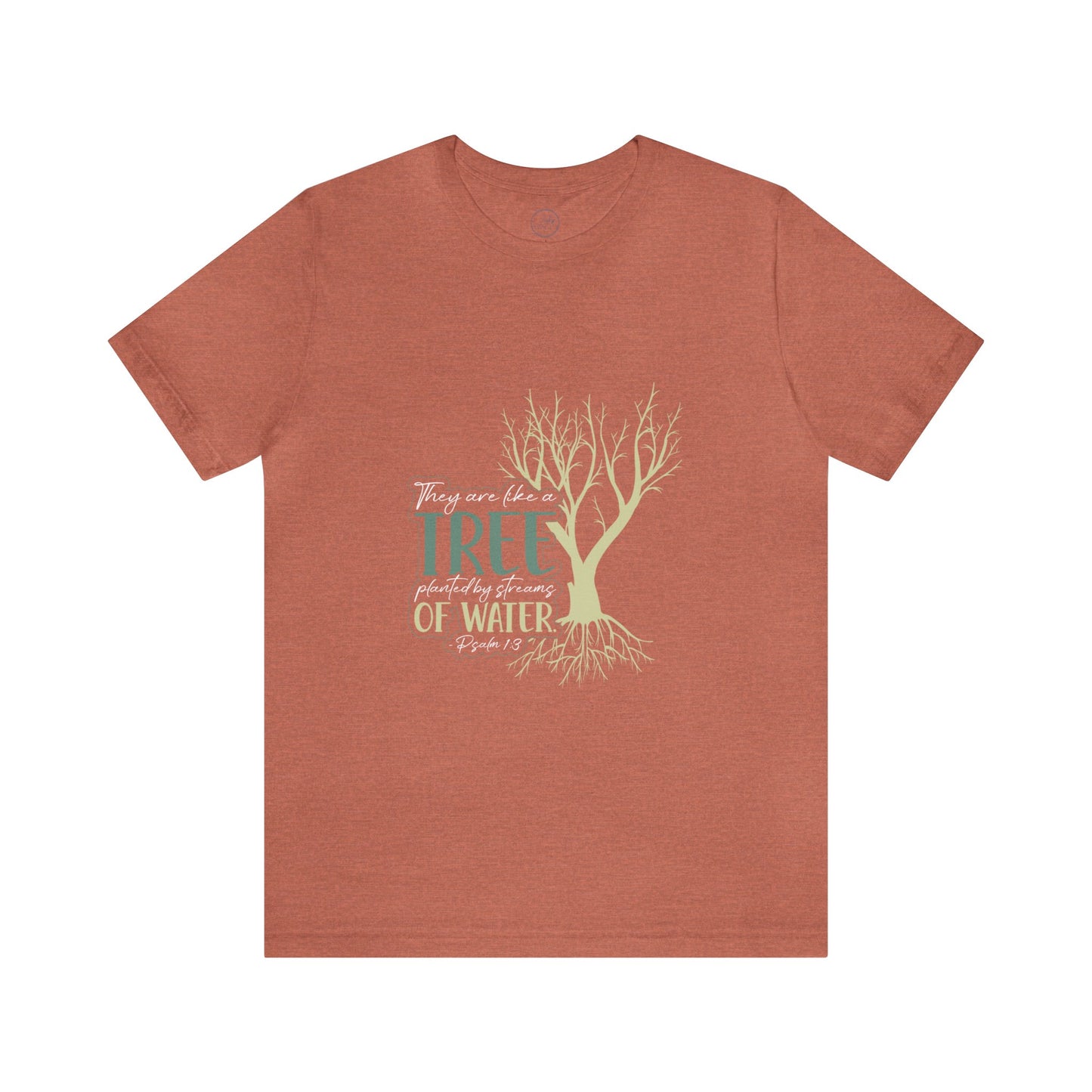 "Rooted in Faith" - Unisex Jersey Short Sleeve Tee