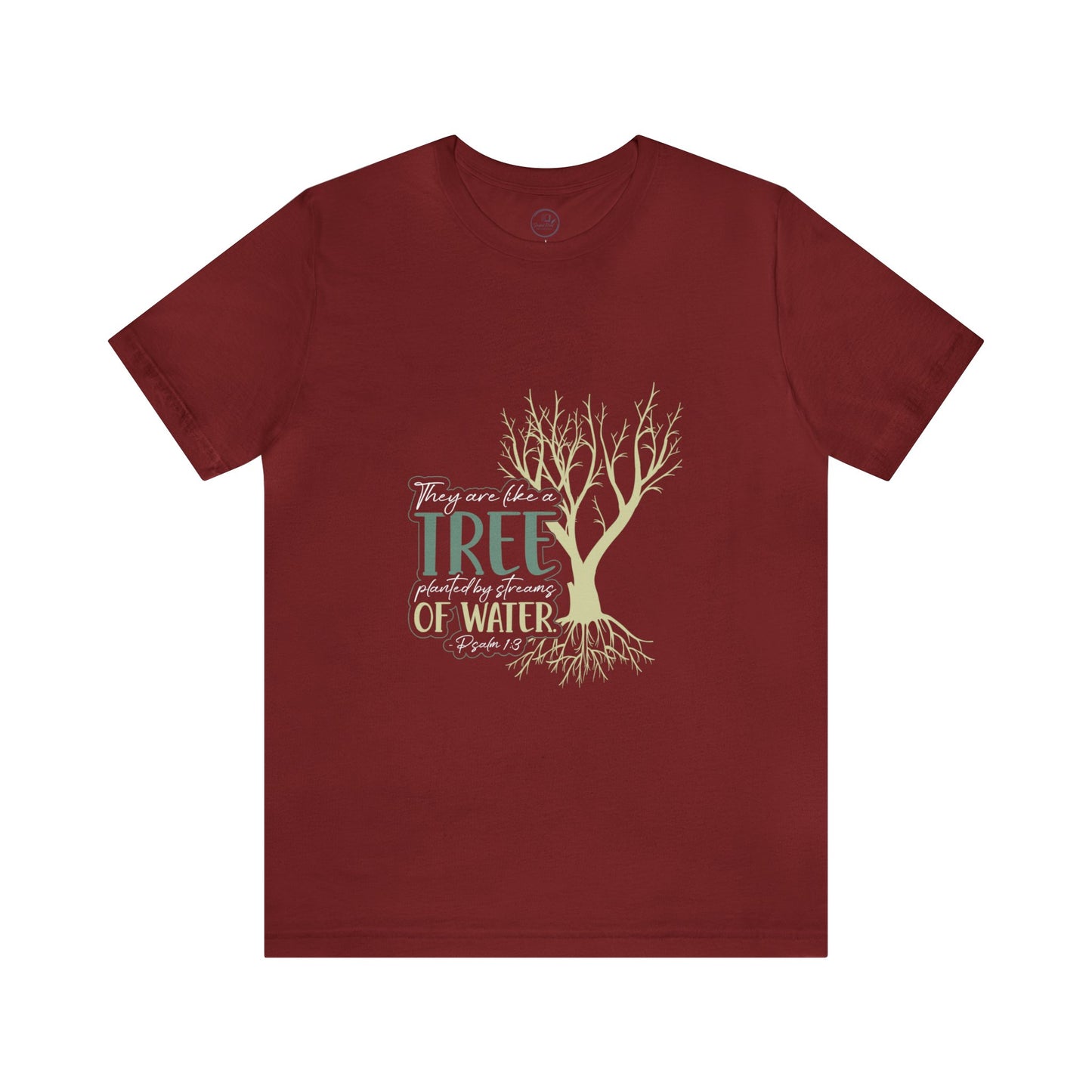 "Rooted in Faith" - Unisex Jersey Short Sleeve Tee