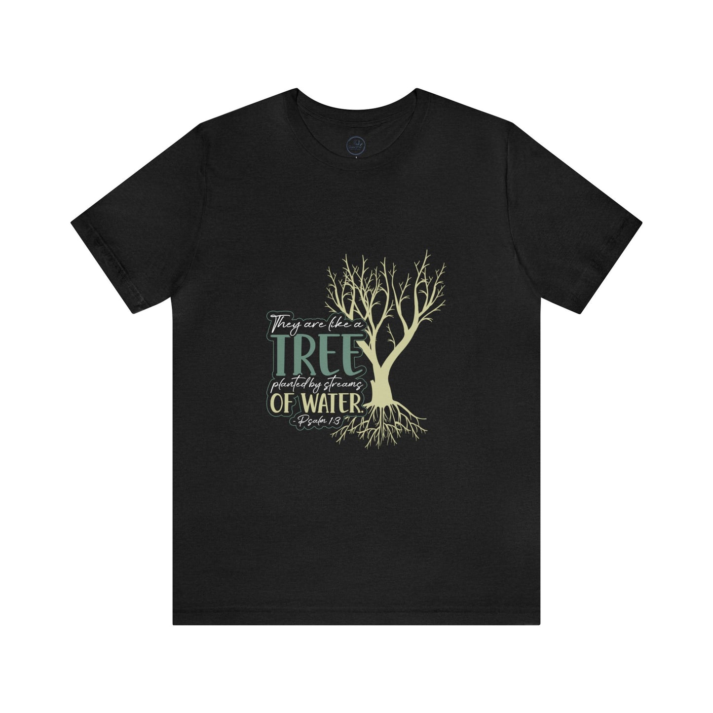 "Rooted in Faith" - Unisex Jersey Short Sleeve Tee