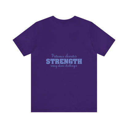"Soar on Wings of Strength" - Unisex Jersey Short Sleeve Tee