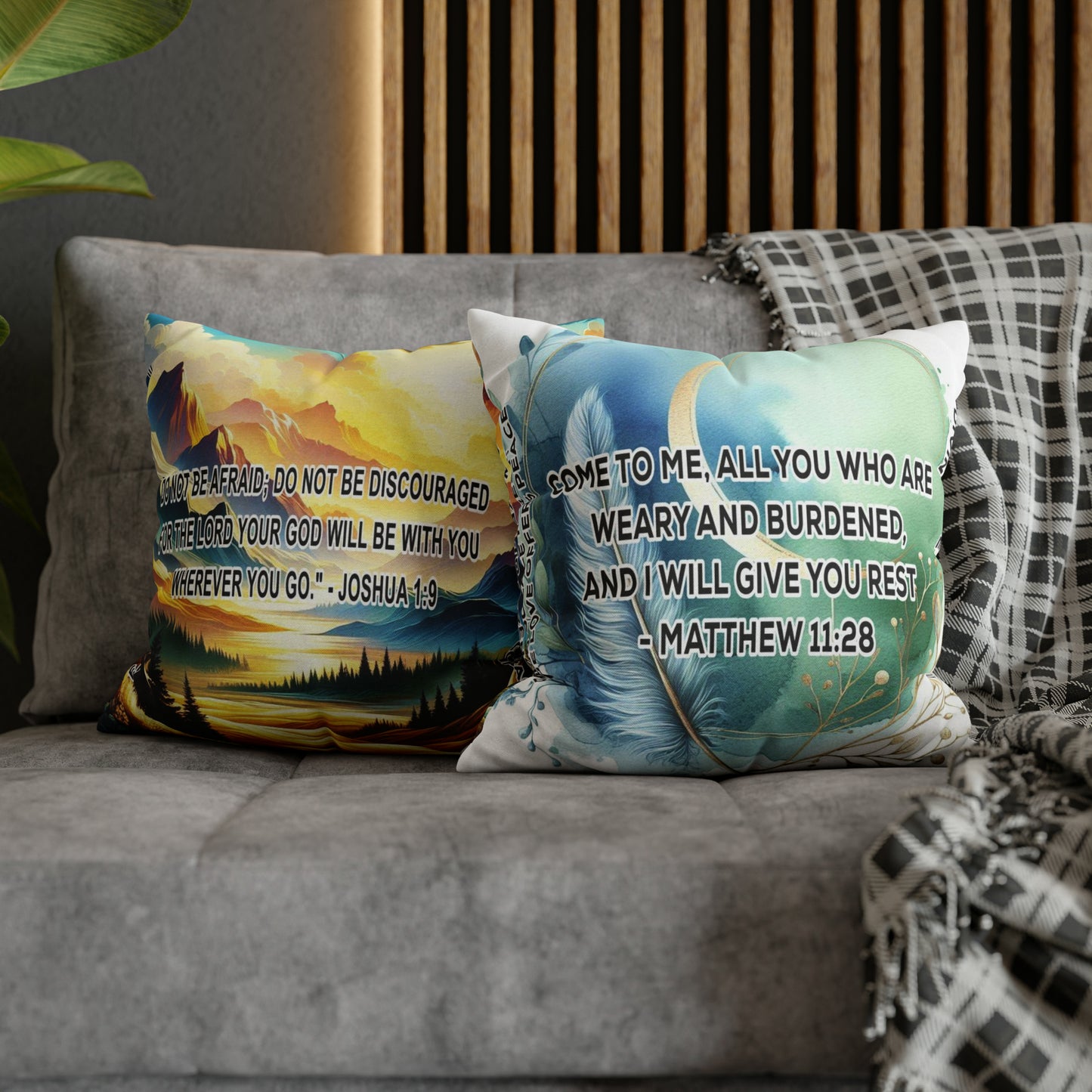 Serenity & Strength Square Pillowcase