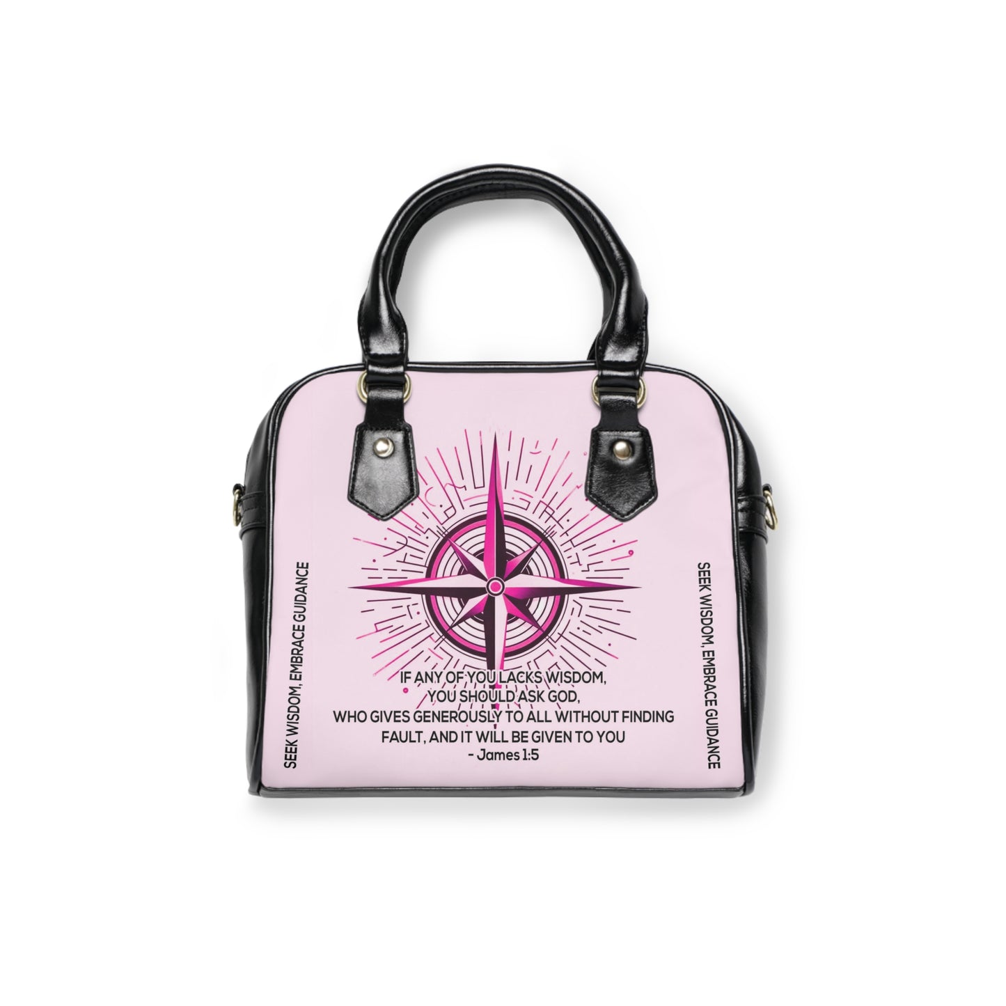 Wisdom Whisper Shoulder Handbag