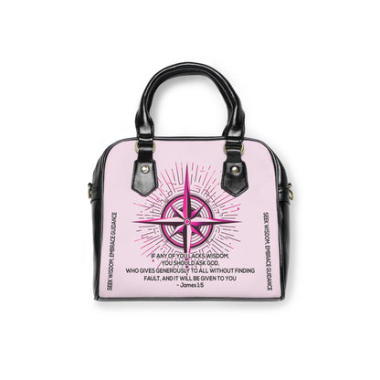 Wisdom Whisper Shoulder Handbag