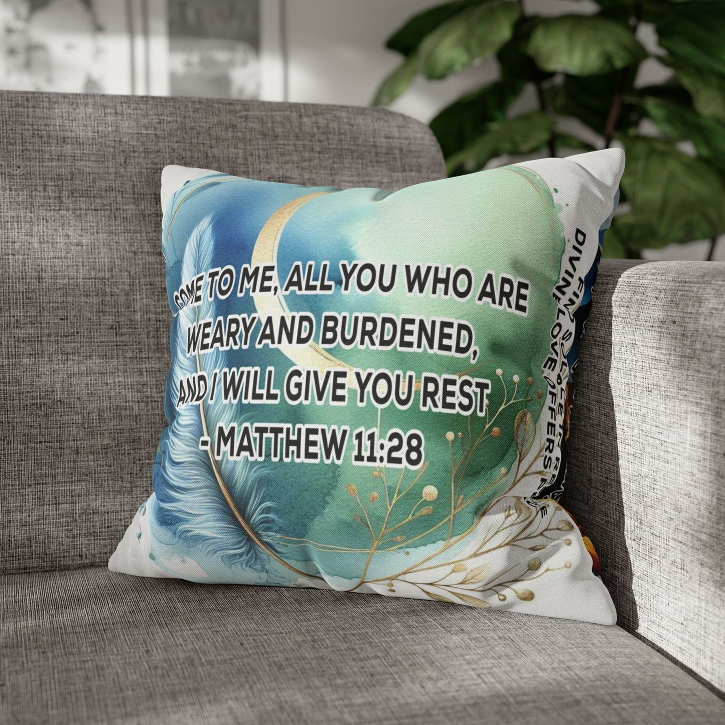 Serenity & Strength Square Pillowcase