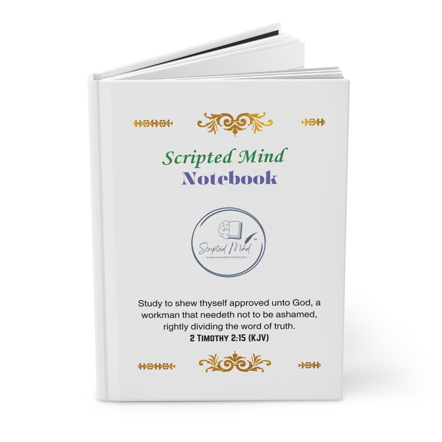 Scripted Mind Notebook - Matte Hardcover