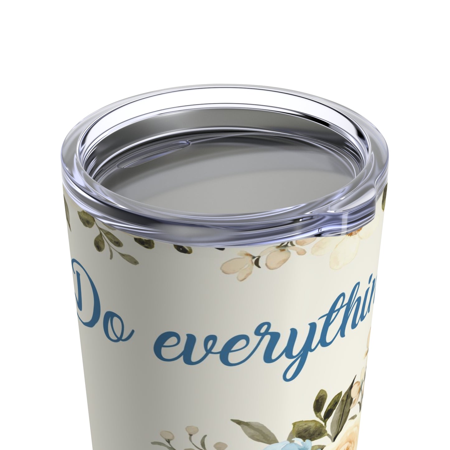 "Love in Action" - Stainless Steel Tumbler