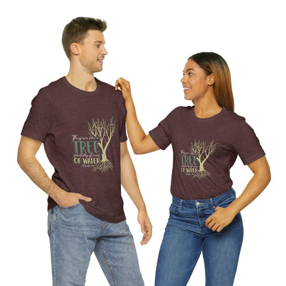 "Rooted in Faith" - Unisex Jersey Short Sleeve Tee