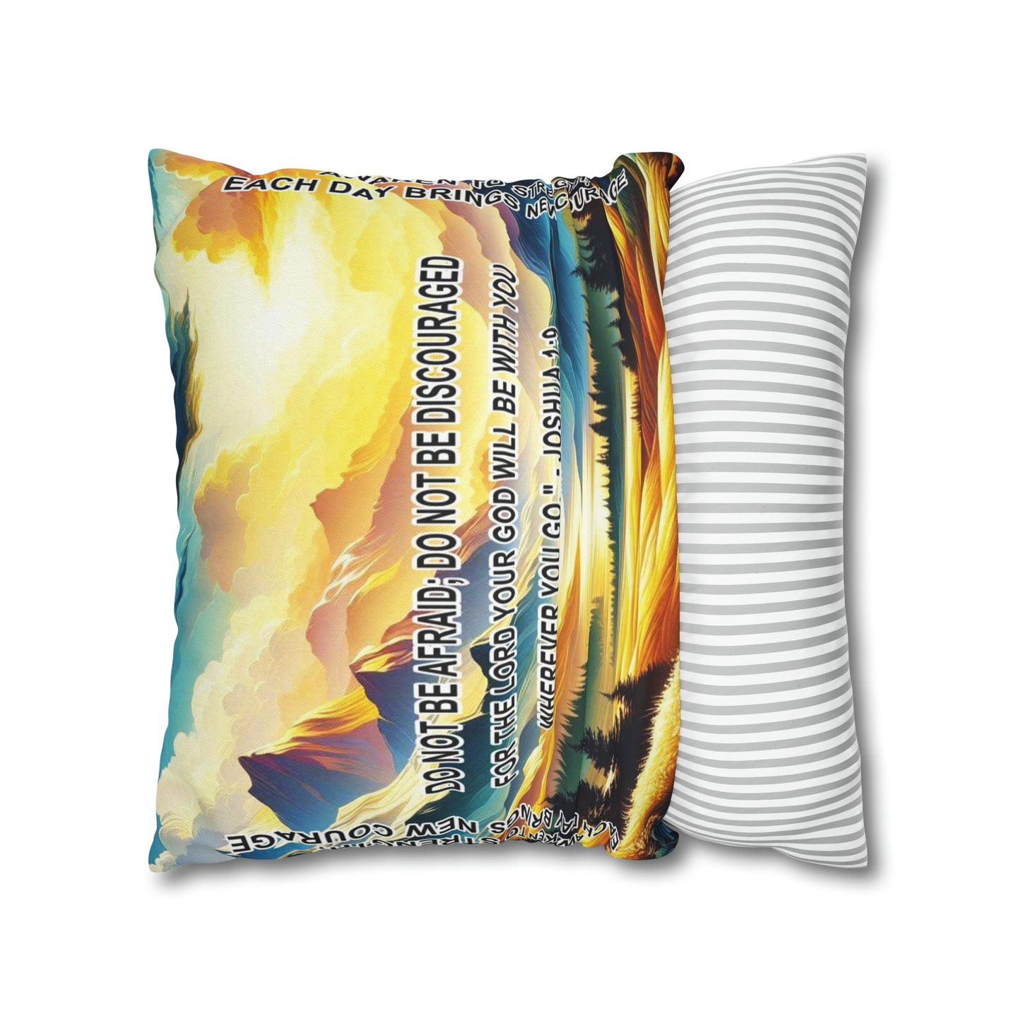 Serenity & Strength Square Pillowcase