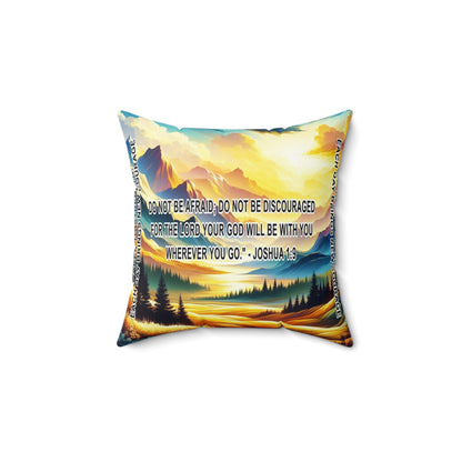 Serenity & Strength Square Pillow